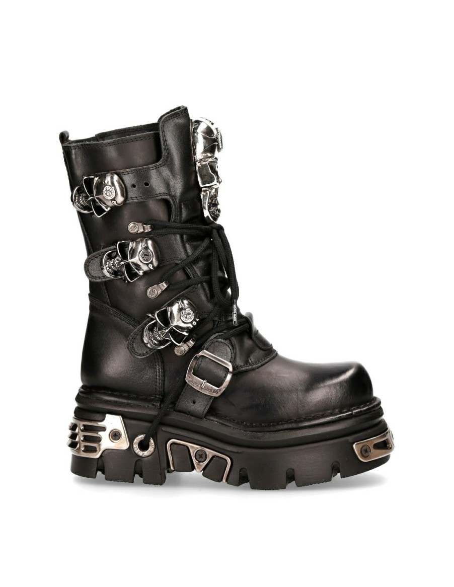 Femmes New Rock | Boot Metallic M-375-S1