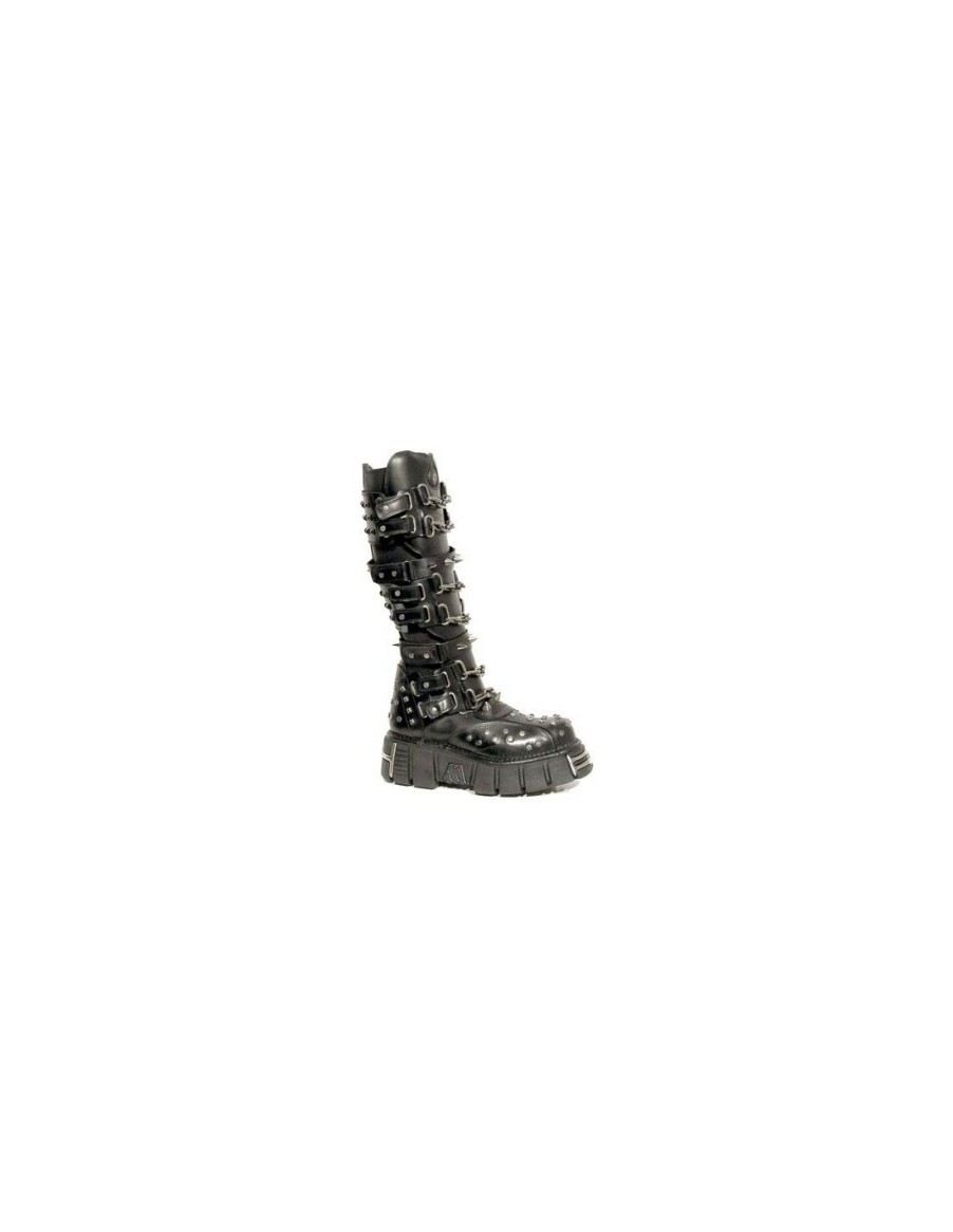 Femmes New Rock | High Boot Metallic M-734-C1