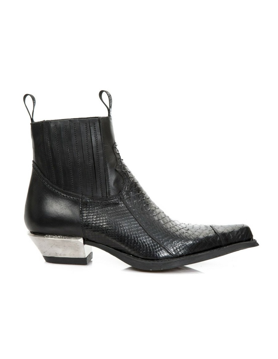 Hommes New Rock | Ankle Boot West M-7953Pt-C36