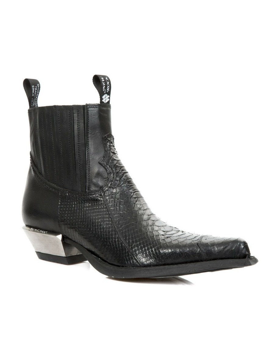 Hommes New Rock | Ankle Boot West M-7953Pt-C36