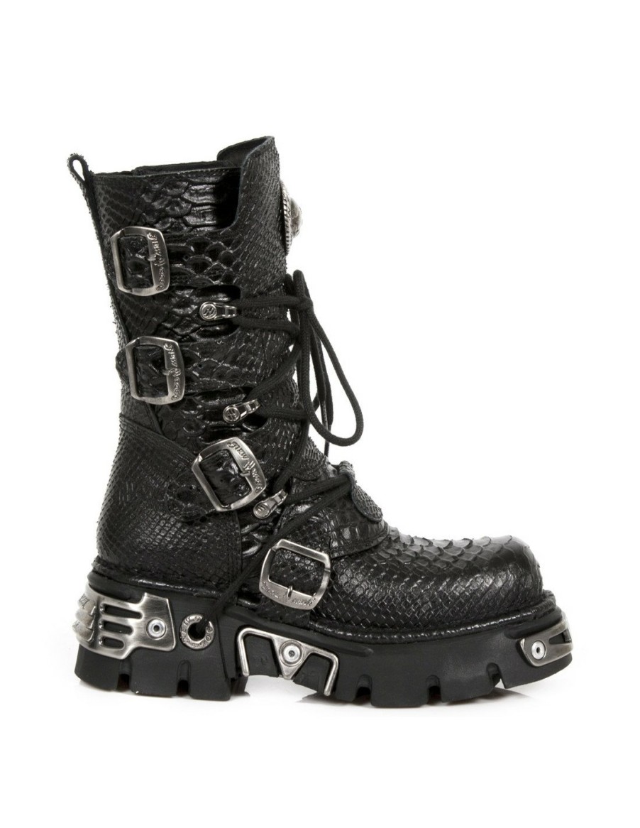 Femmes New Rock | Boot Metallic M-373-C190