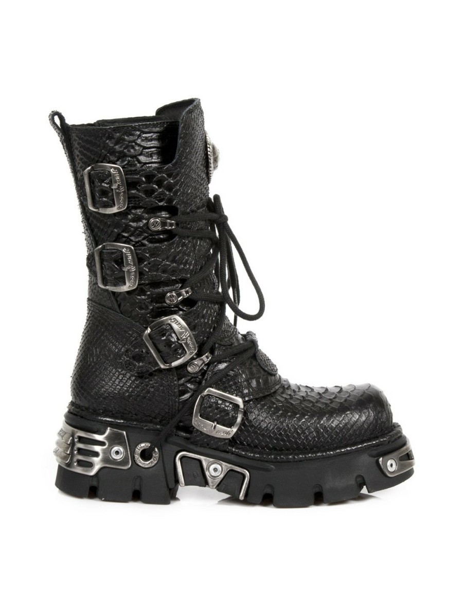 Femmes New Rock | Boot Metallic M-373-C190