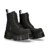 Femmes New Rock | Boot Black Tower M-Mili083C-Rc7