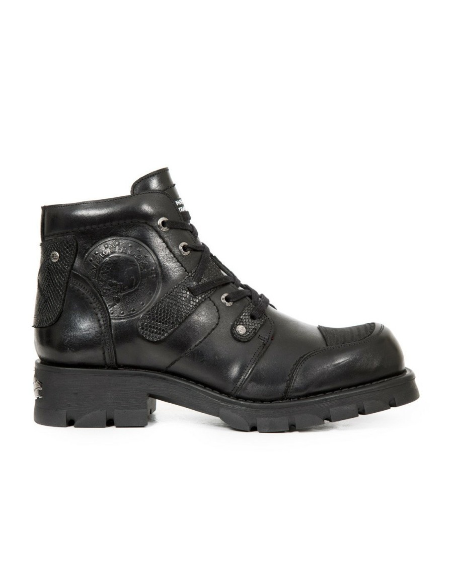 Hommes New Rock | Ankle Boot Motorcycle M-7635-C1