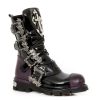 Femmes New Rock | Boot Metallic M-313-C2