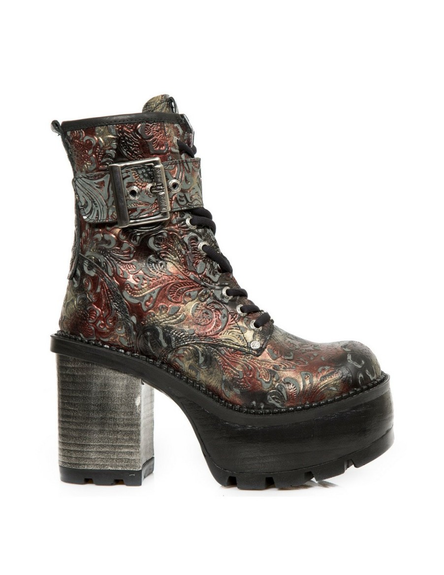 Femmes New Rock | Ankle Boot Trail M-Seve03-C2