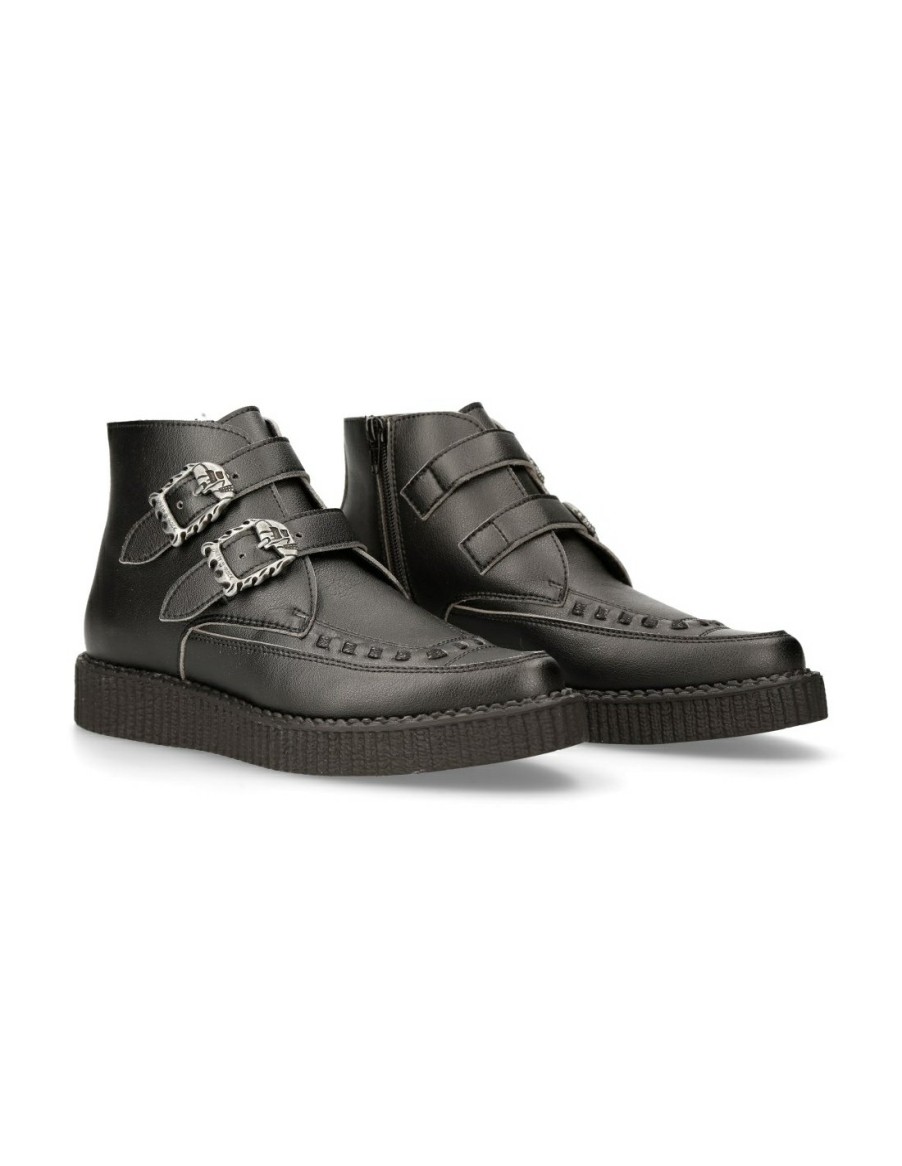 Femmes New Rock | Shoe Black Creeper M-Creepers004-V1