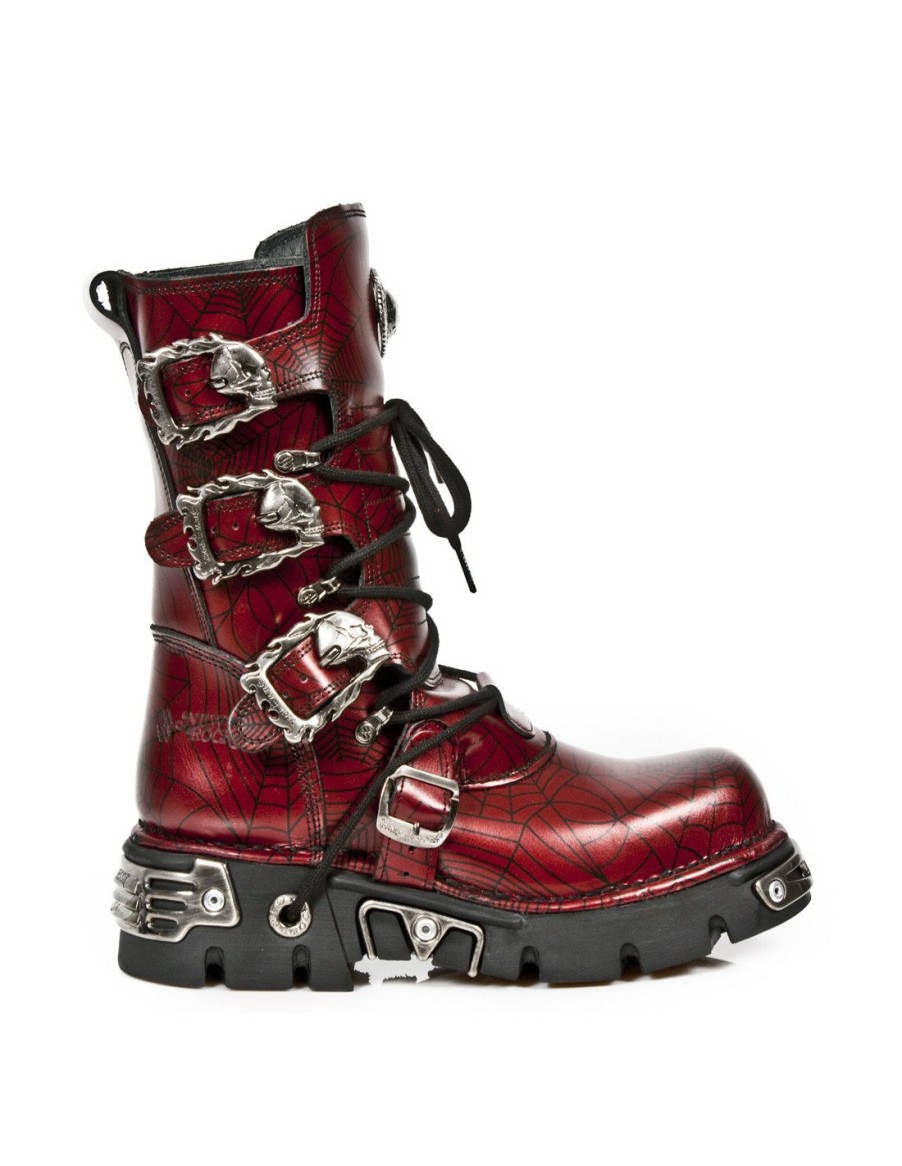 Femmes New Rock | Boot Metallic M-391-C13