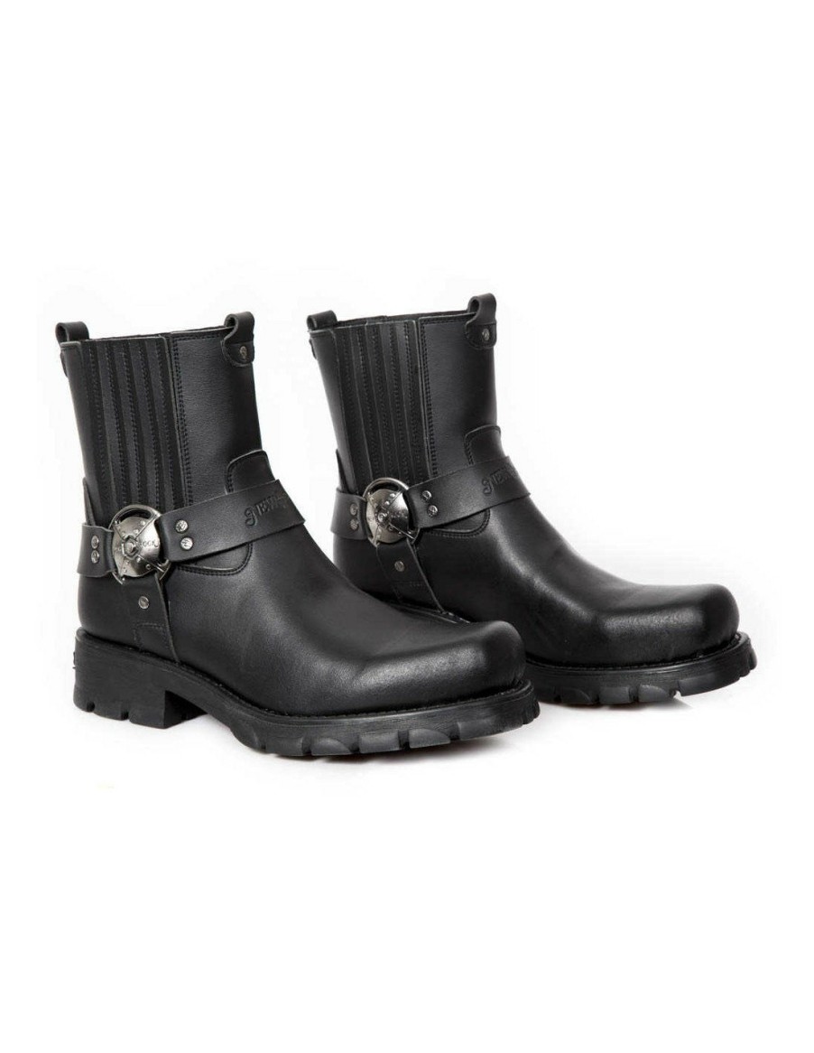 Hommes New Rock | Ankle Boot Motorcycle M-7605-V1