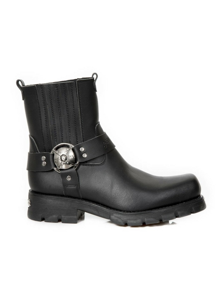 Hommes New Rock | Ankle Boot Motorcycle M-7605-V1