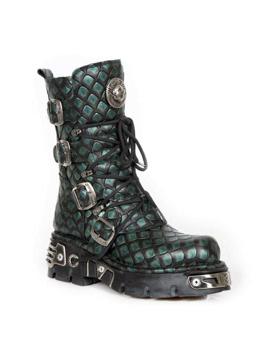 Femmes New Rock | Boot Metallic M-373-C406