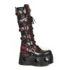 Femmes New Rock | High Boot Metallic M-272-C24