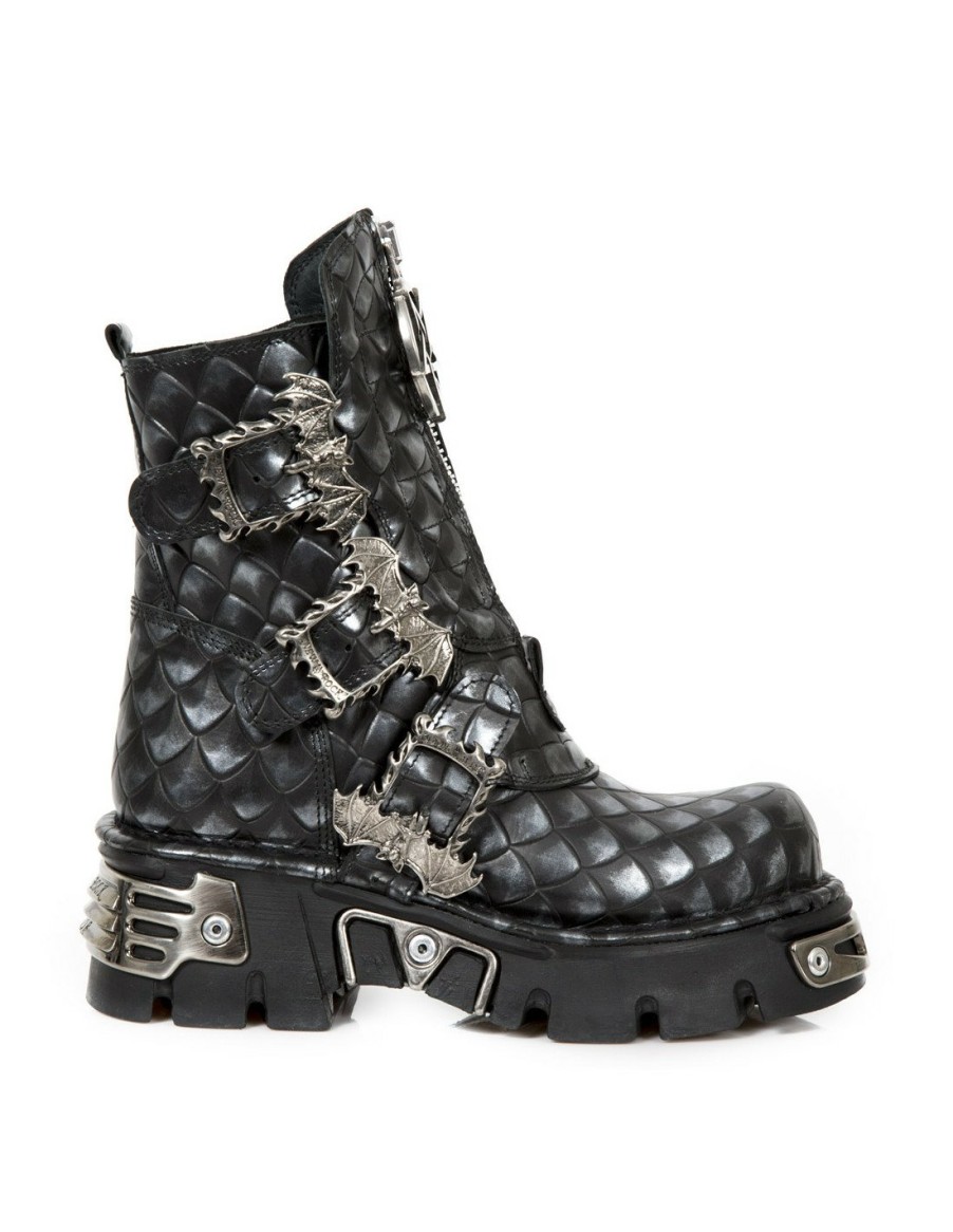 Femmes New Rock | Boot Metallic M-1486-C8