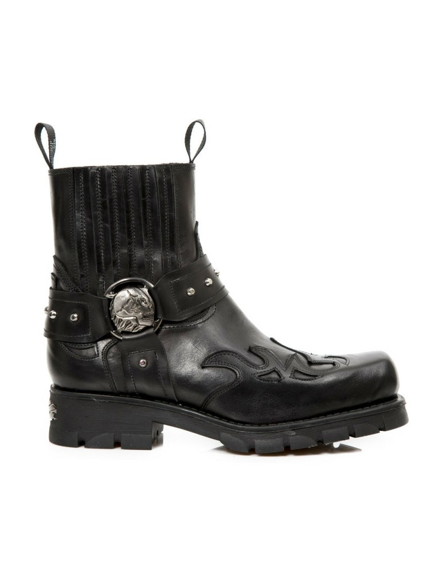 Hommes New Rock | Ankle Boot Motorcycle M-7637-C2