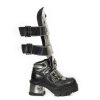 Femmes New Rock | High Boot Metallic M-1515-C3