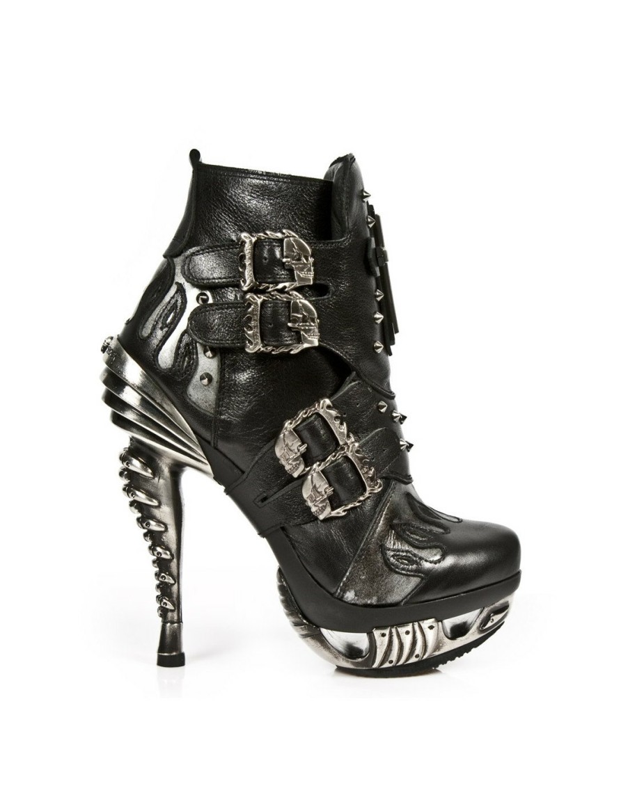 Femmes New Rock | Ankle Boot Punk M-Mag005-S1