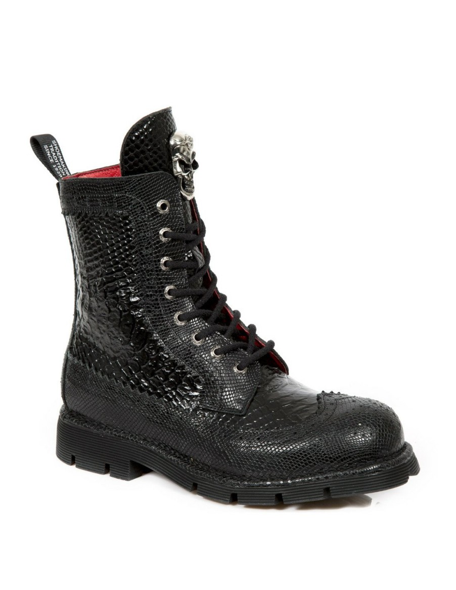 Femmes New Rock | Ankle Boot Metallic M-Newmili110-C9