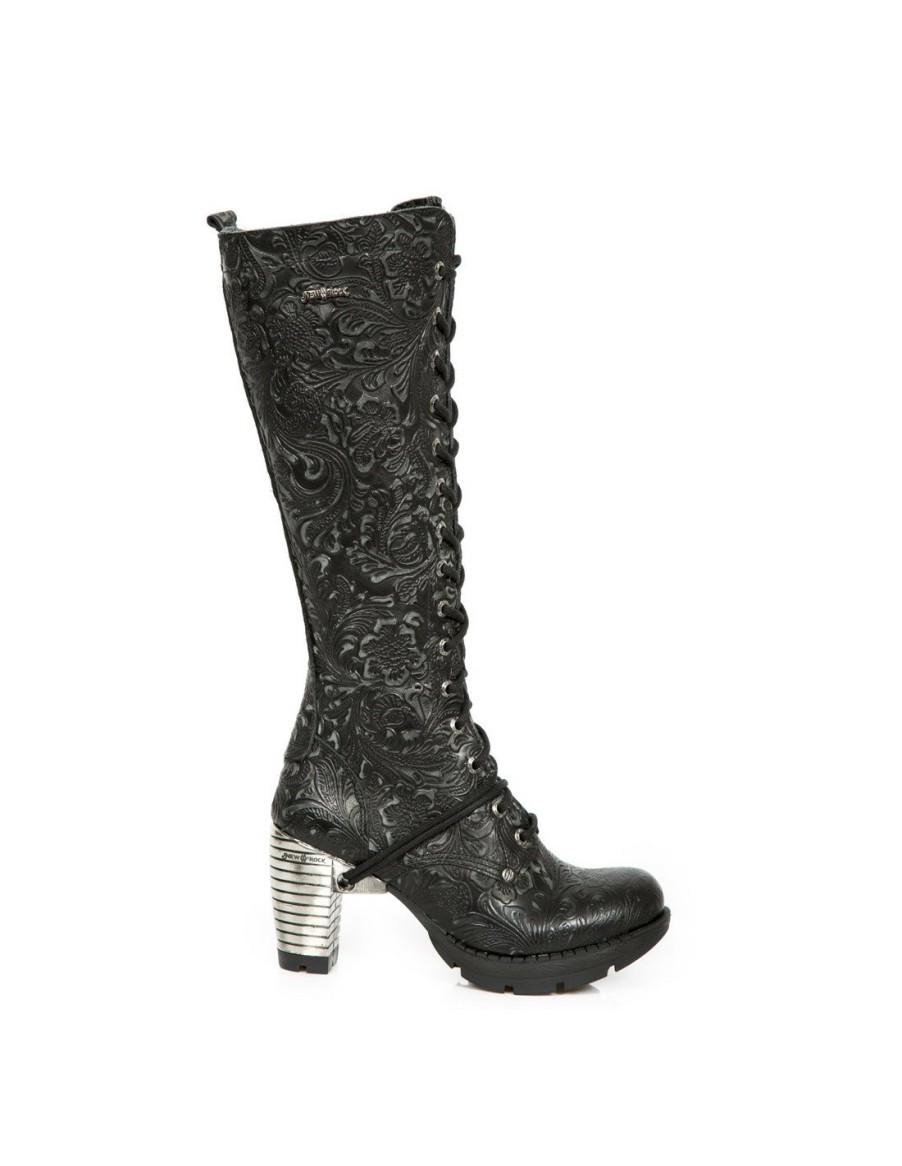 Femmes New Rock | High Boot Trail M-Tr005-C2