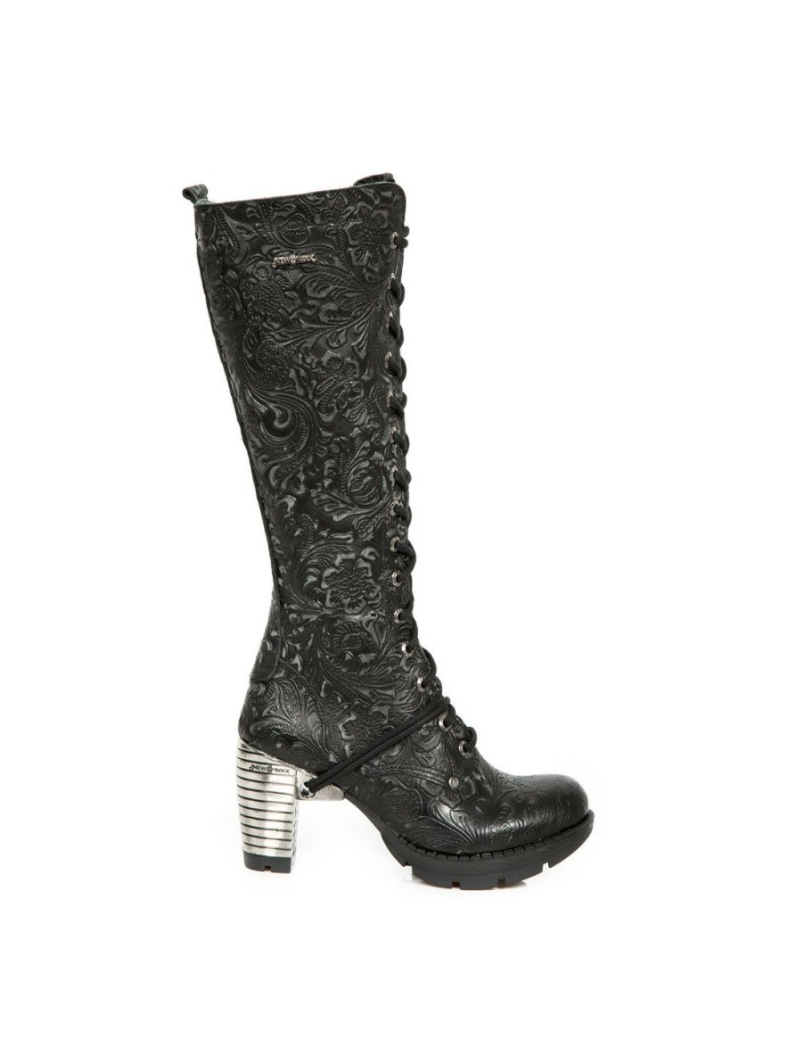 Femmes New Rock | High Boot Trail M-Tr005-C2