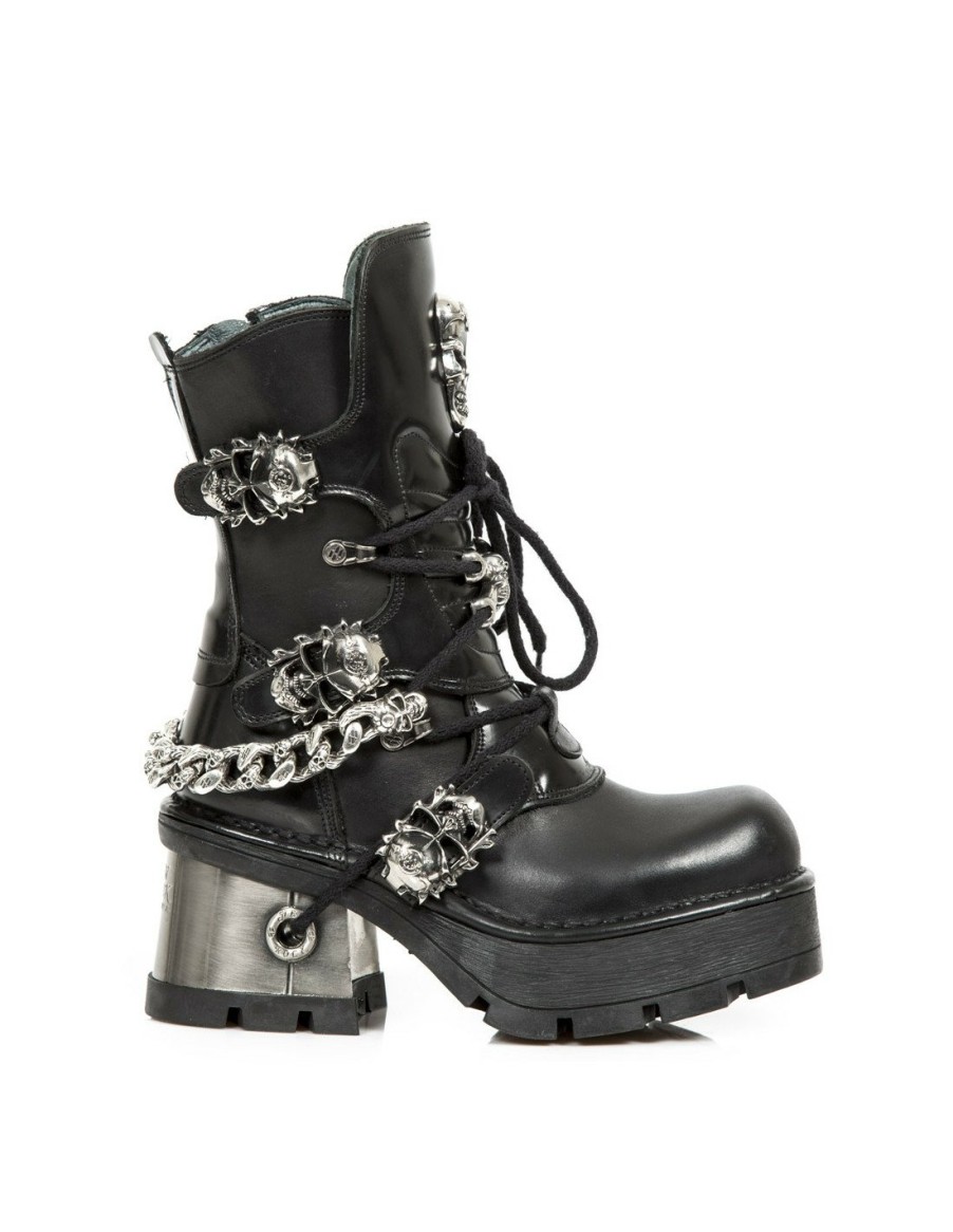 Femmes New Rock | Boot Metallic M-1074-C1