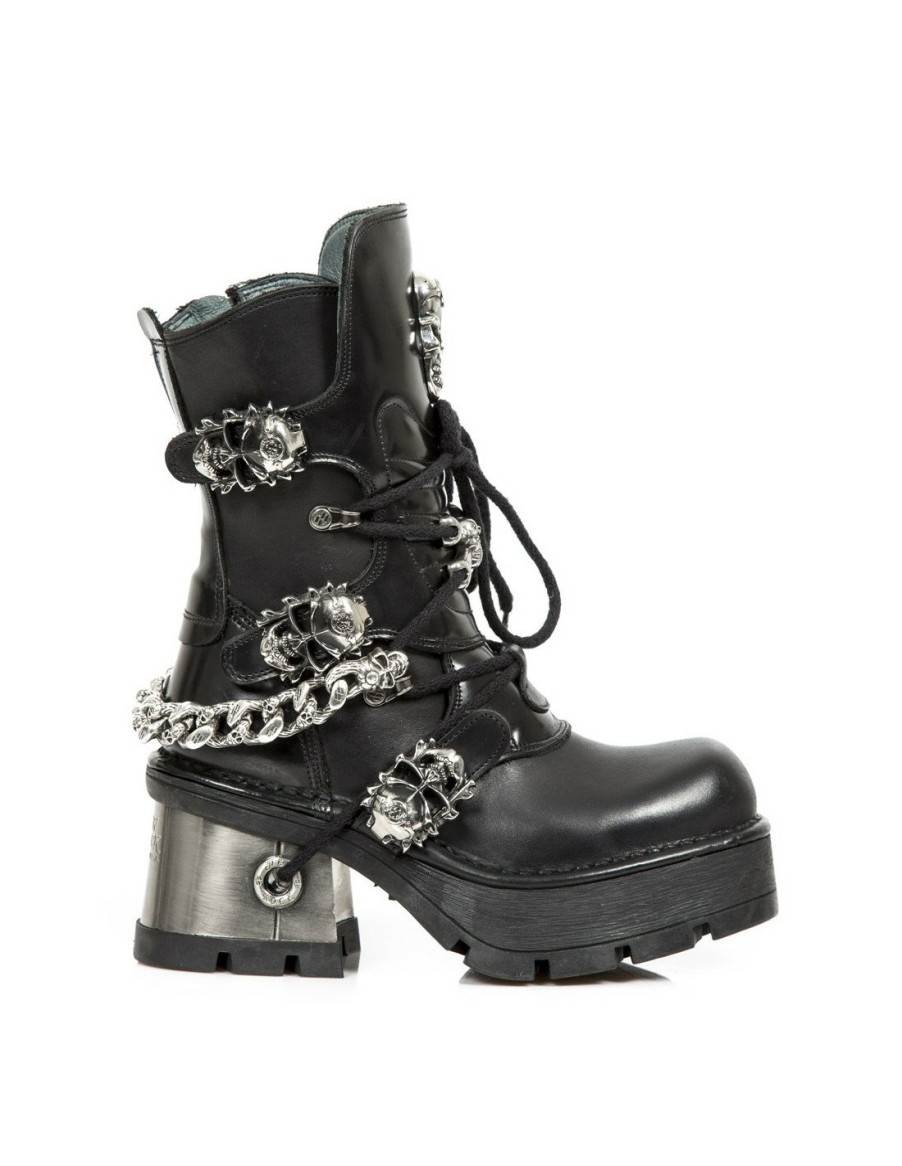 Femmes New Rock | Boot Metallic M-1074-C1