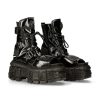 Hommes New Rock | Boot Black Tank M-Bios107-S5