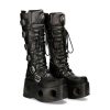 Femmes New Rock | High Boot Metallic M-272-S2